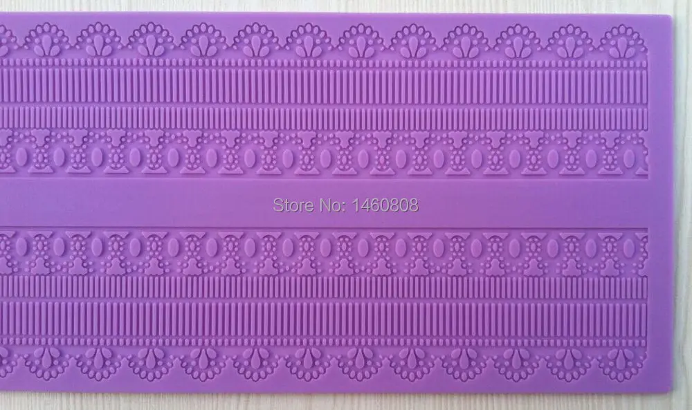 

CT404 Rectangle Food-Grade Silicone Baking Mat, Cake Fondant Decorating Tools, Silicone Mat To Create Sugar Laces