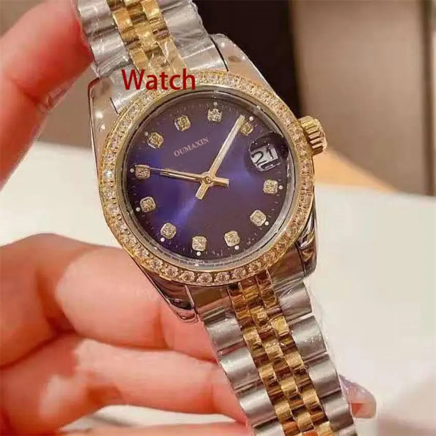 

31mm Ladies Automatic Mechanical Sapphire Glass Purple Dial 316L Stainless Steel Waterproof Date Luminous Watch 12633AAA