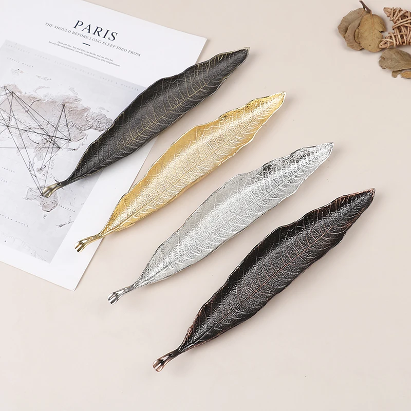 

1pcs Incense Holder Ash Catcher Long Leafs Censer Meditation Home Decor Accessories Household Incense Ornaments Decor