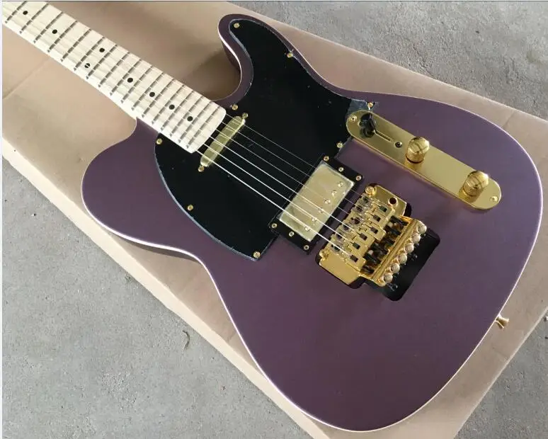 Высшее качество искусственная фиолетовая однотонная черная накладка Кленовая