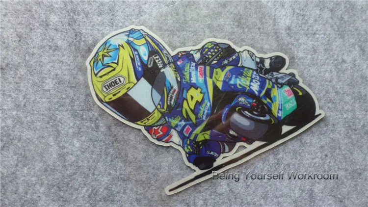 

motorcycle racing stickers daijiro Katoh No.74 stickers vinyl Motocross decals motorsports sticker car styling bike refelctive