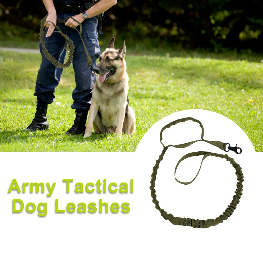 Поводки для питомцев собак армейский Тактический Пэдди нейлон домашних животных
