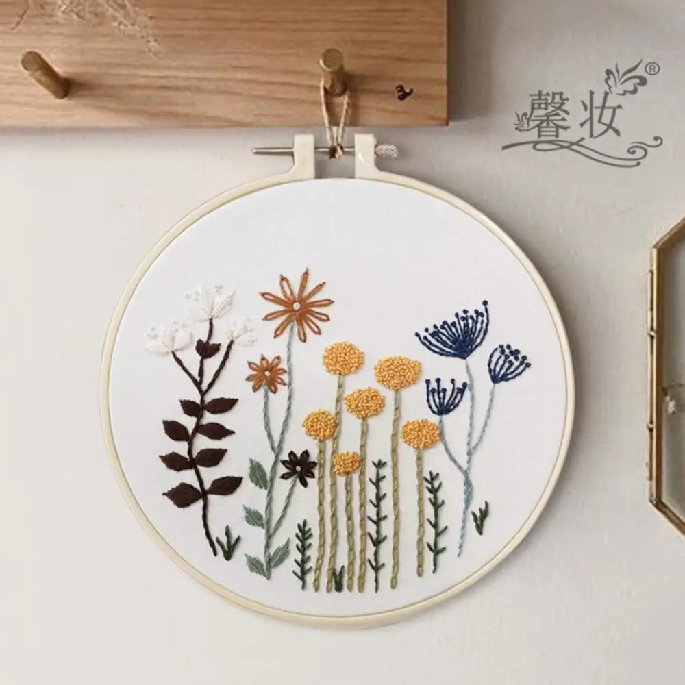 Набор цветов для рукоделия в Европейском стиле набор лент вышивания начинающих с