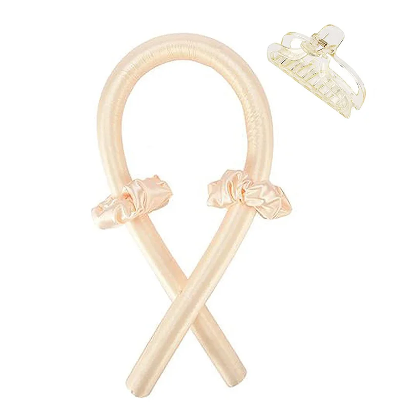 Heatless бигуди для длинных волос шелковые локоны повязка мягкие поролоновые щипцы