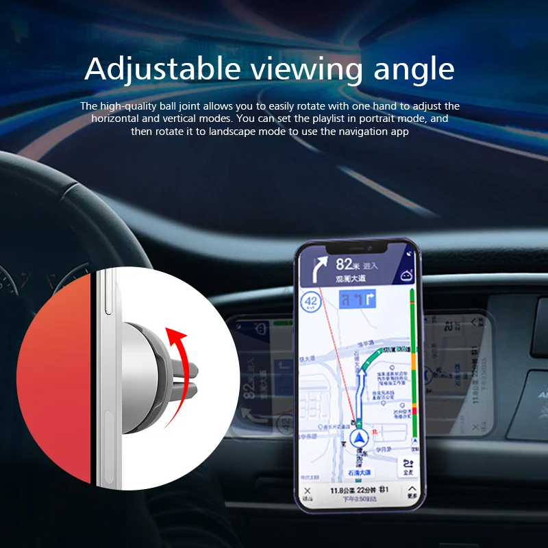 phone holder for desk 15W Magnetic Wireless Car Charger Mount Adsorbable Phone For iPhone 13 12 Pro Max Mini adsorption Fast Wireless Charging Holder charging stand for phone