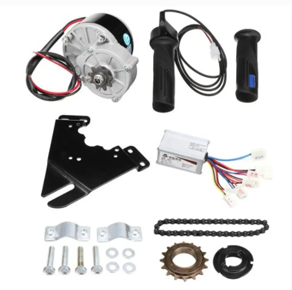 24V 250W Motor Controller Electric Bike Conversion Kit Flywheel Handle Bracket Chain for 20-28 Inch E-bike Bicycle | Спорт и