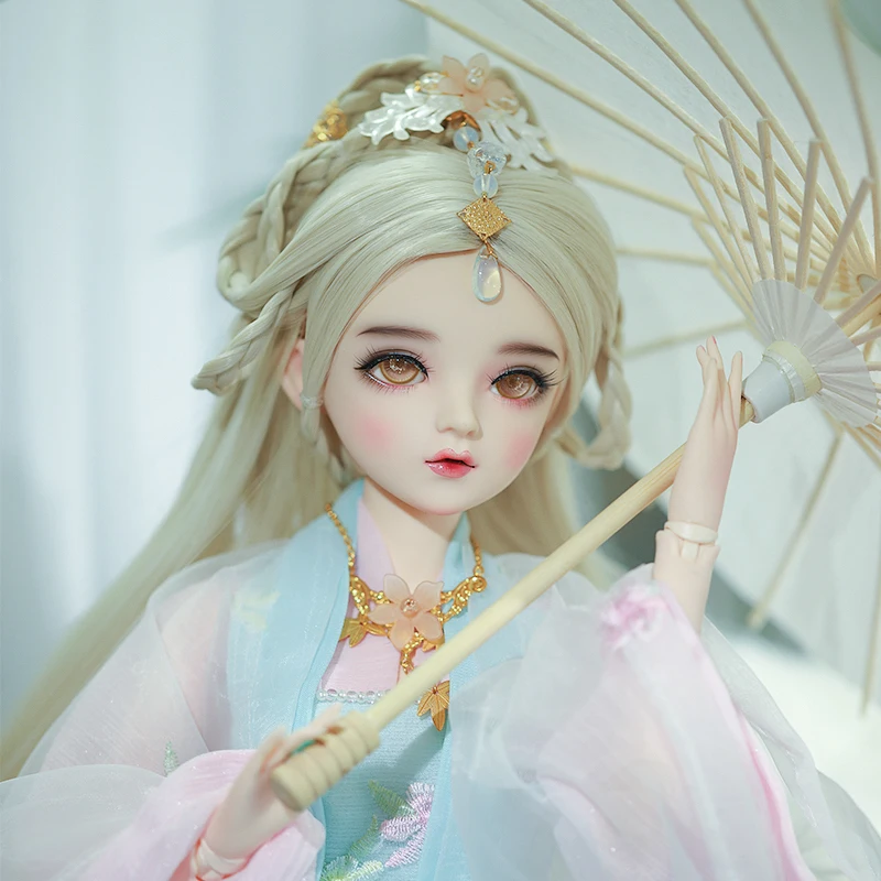 

1/3 Chinese Style BJD Doll Hair color optional BeautyFull Body Adjustable Joint Doll Best Valentine's Day Gift