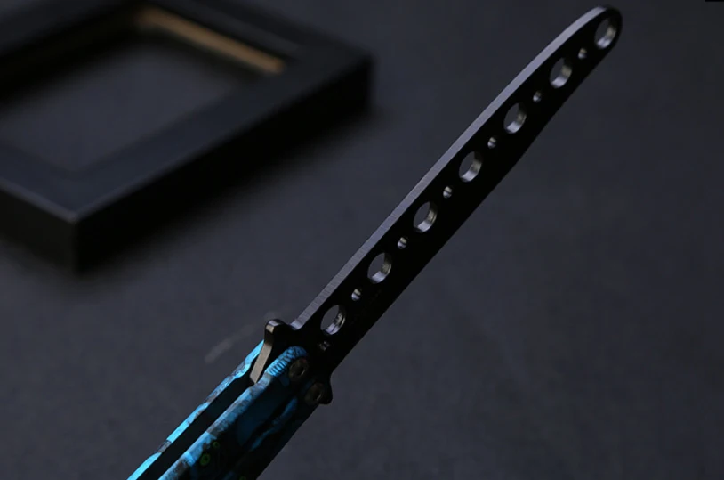 2020 Новый стиль Бабочка Ножи обучение Нержавеющая сталь бабочка CS Go игры складной