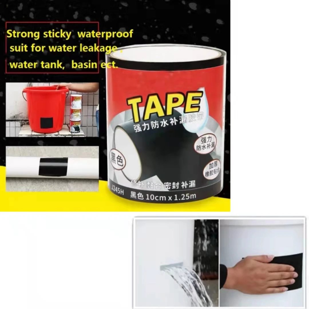 

1.52M*10CM Strong Super Waterproof Tape Super Adhesive Tape Repair Leakage Supply Band Performance Self Tape Fiberfix