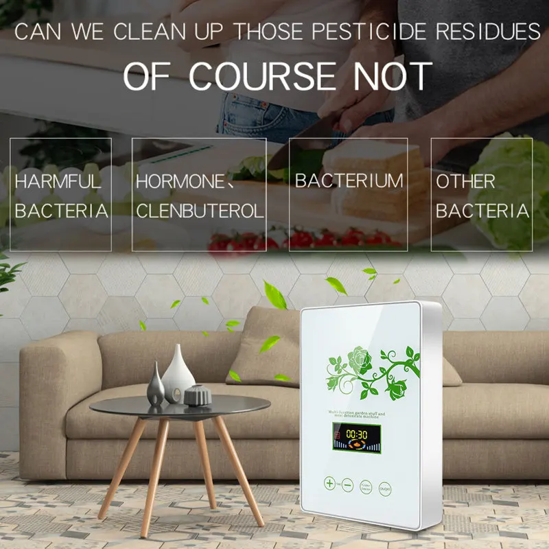 

Ozone Generator 220V/110V Multifunctional Active Disinfector Air Purifier Purifying Fruits And Vegetables Water Food Preparation