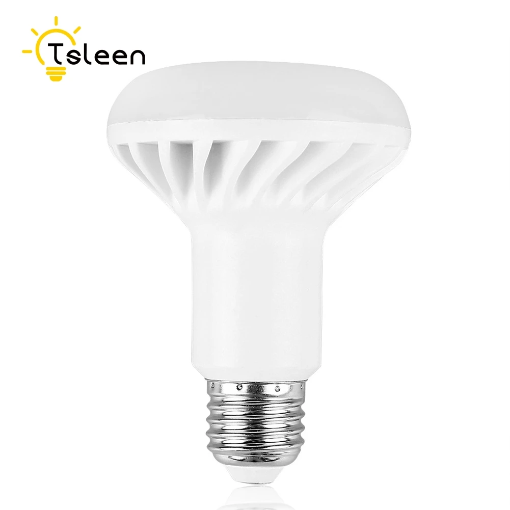 TSLEEN 10 шт. R39 R50 R63 R80 светодиодный светильник E14 E27 лампы SMD 5730 3 Вт 5 7 9 12 Светодиодный
