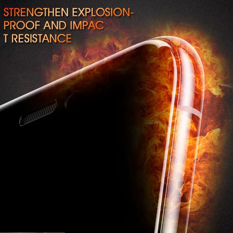 Защитное стекло закаленное для Apple iPhone SE 2020 11 Pro X XR XS Max 7 8 6 6s Plus|Защитные стёкла и
