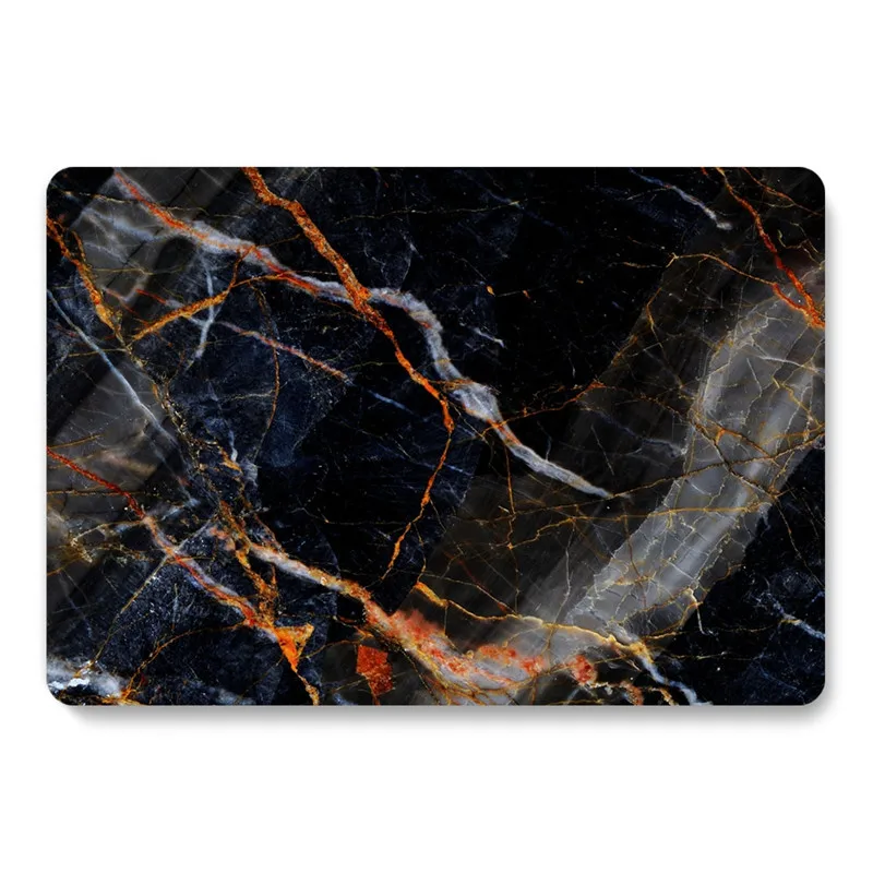 Мраморный чехол для Macbook Pro 13 дюймов A1708 A1502 Матовый Прозрачный жесткий ноутбука