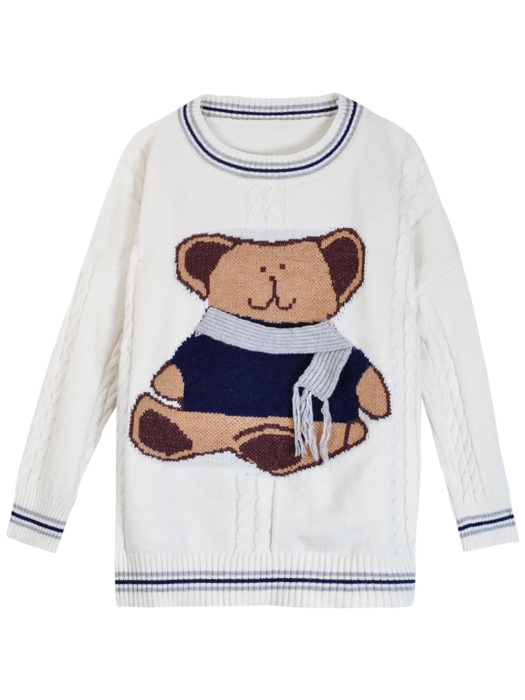 

Autumn New Long Sleeve Loose Sweater Women's Lazy Style Pullover