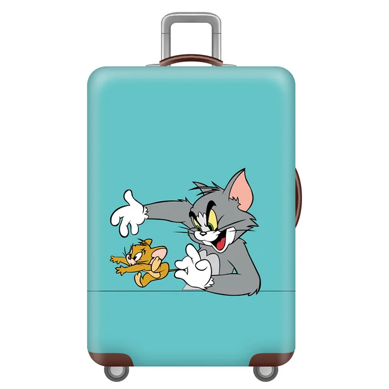C Luggage cover Эластичный Чехол для багажа, защитный чехол для багажа, Чехол для багажа 18-32 дюймов, чехол для чемодана, пылезащитный чехол, аксессуары для путешествий - Цвет: C Luggage cover