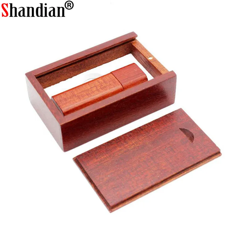 SHANDIAN usb флеш накопитель из натурального бамбука 4 ГБ 8 16 32 64 ГБ|bamboo flash drive|u diskusb drive