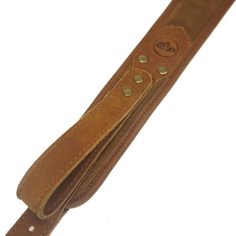 Аксессуары для охотничьего ружья кожаный ружьё слинг черный/коричневый