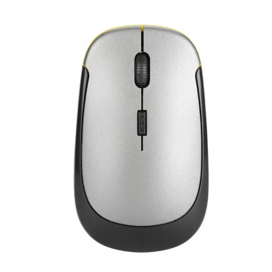 Мини USB 2 4G Ультра тонкая беспроводная оптическая мышь 1200 точек/дюйм длительный