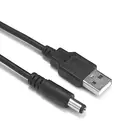 Контроллер светодиодной ленты, 5 В, 12 В, USB-кабель питания 5,5x2,1 мм, Штекерный разъем постоянного тока в USB, соответствует длине 1 м для аккумулятора, внешнего аккумулятора