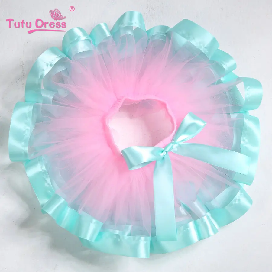 Юбка для маленьких девочек милая пушистая мягкая Тюлевая юбка пачка праздничная