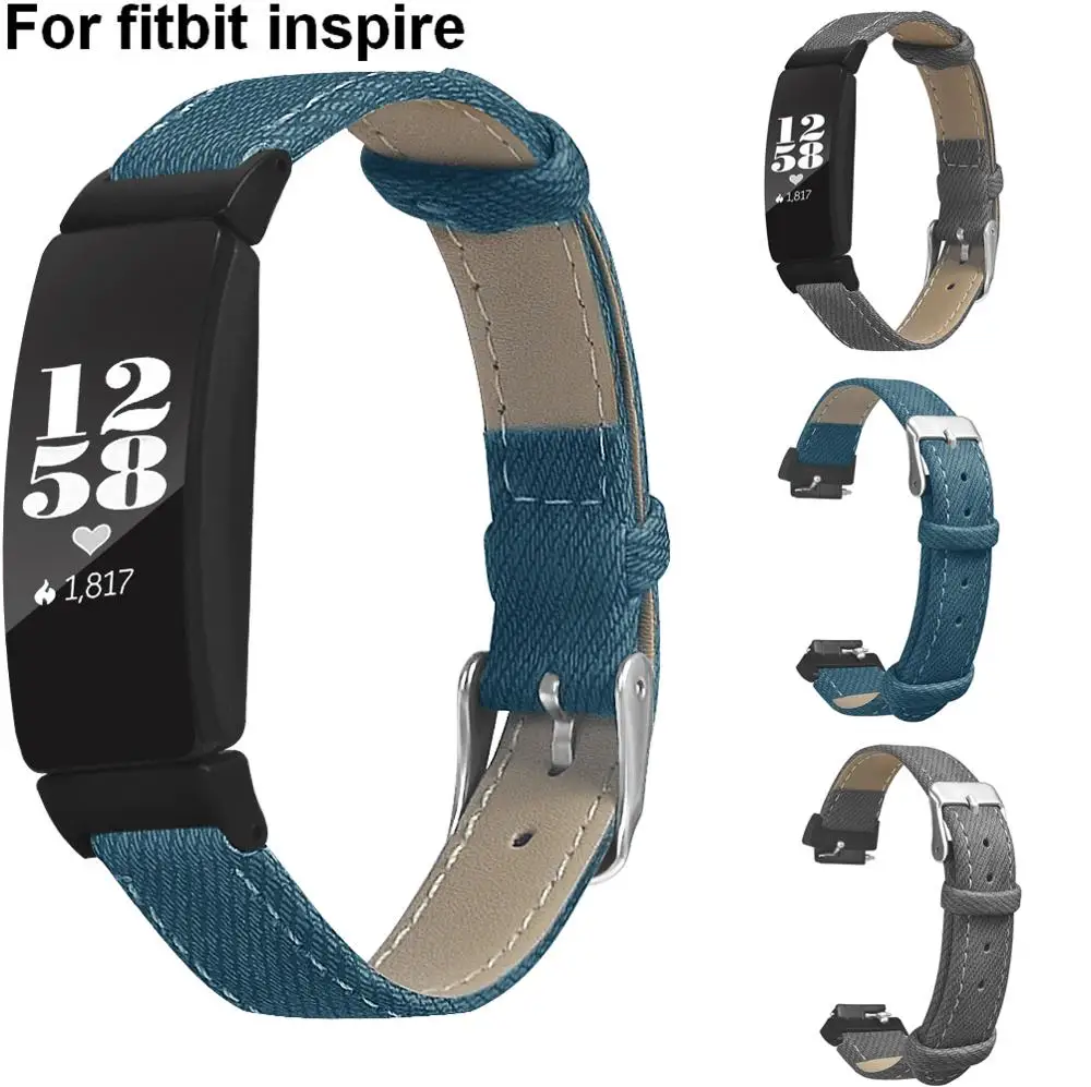 Кожаный ремешок COMLYO для часов Fitbit Inspire/Inspire HR сменный Браслет смарт-браслета Inspire |