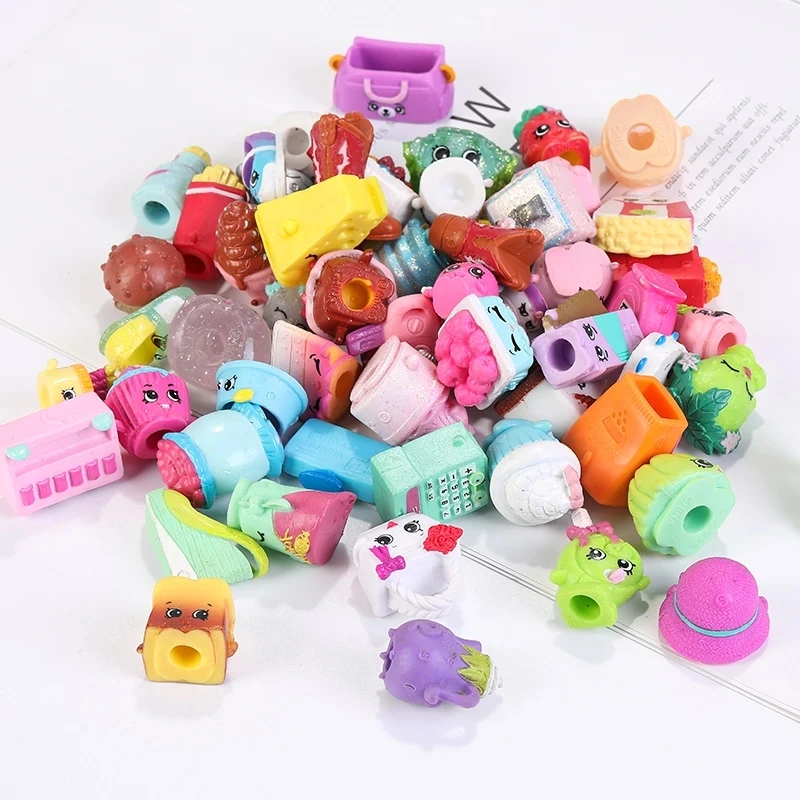 

No Repeats 5-10pcs Miniature Shopkines Fruit Dolls Action Figures for Family Kids Christmas Gift Playing Toys Mixed Seasons