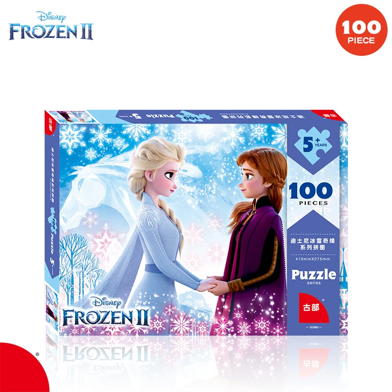 Пазл из мультфильма лед и снег 100 шт.|Пазлы| |