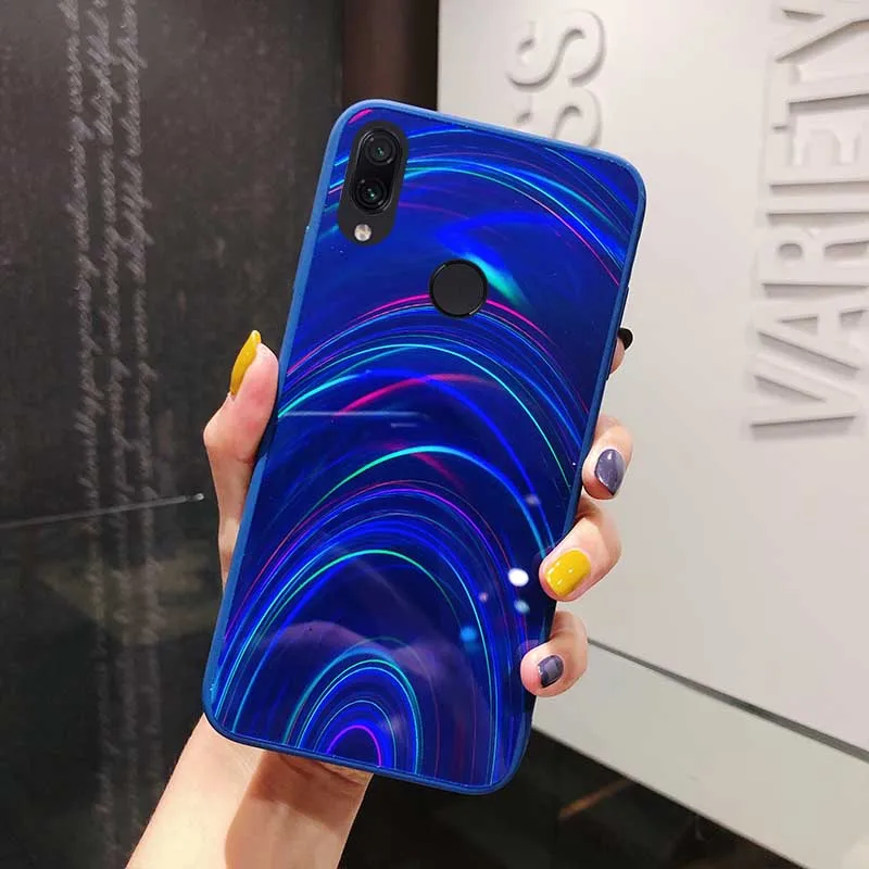Радужный зеркальный чехол для Huawei P40 Mate 20 30 P20 P30 Lite Pro P Smart Z Plus Y5 Y6 Y7 Y9 Prime 2019 Honor 8X 7C 8A