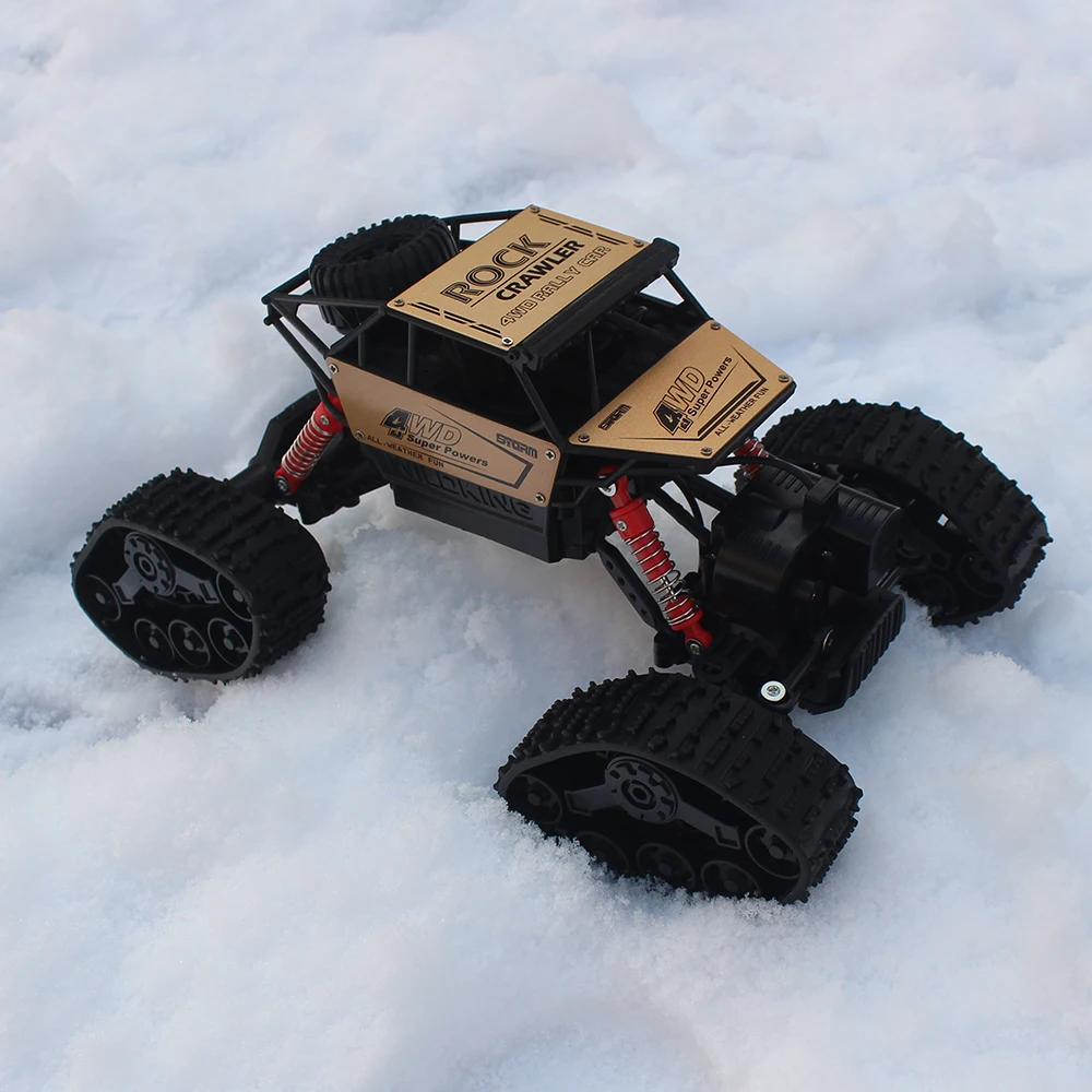 2 4 ГГц Rock Crawler 1:16 RC автомобиль 4WD радиоуправление снегоход 4x4 привод игрушки с