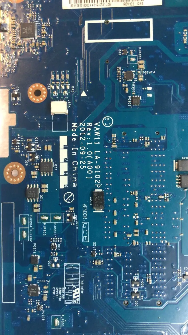 

KEFUVAW11 LA-9102P Motherboard For DELL Inspiron 3721 5721 Notebook Motherboard CN-06006J 06006J CPU I3 DDR3 100% Test Work