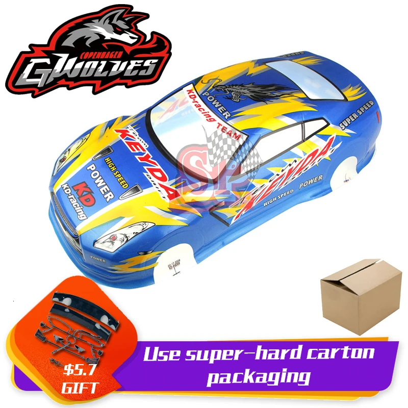 37 видов 1/10 RC автомобиль 195/190 мм ПВХ Окрашенный корпус с хвостом для 1:10 RC хобби гоночный Дрифт автомобиль hsp yokomo hpi ZD TAMIYA