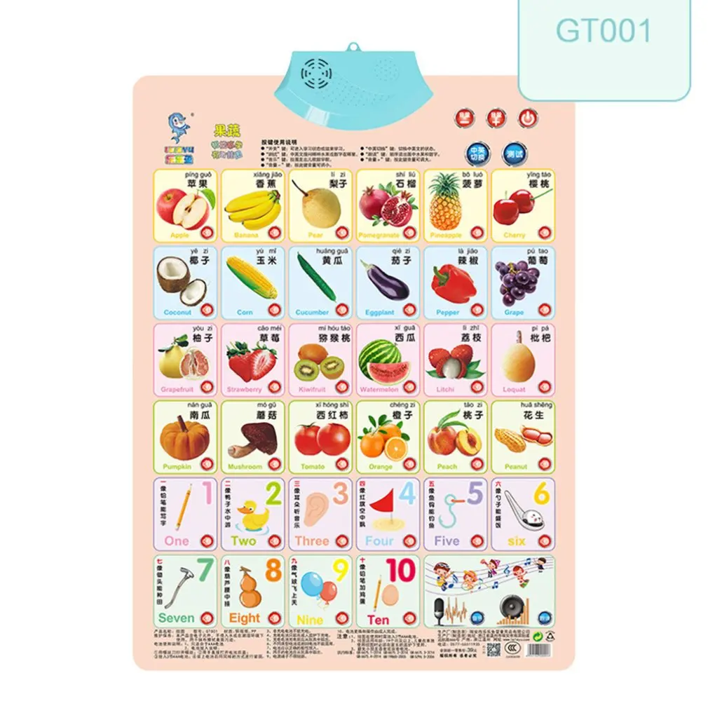 Детская аудиосистема Настенная картина для раннего образования со звуком детей 0