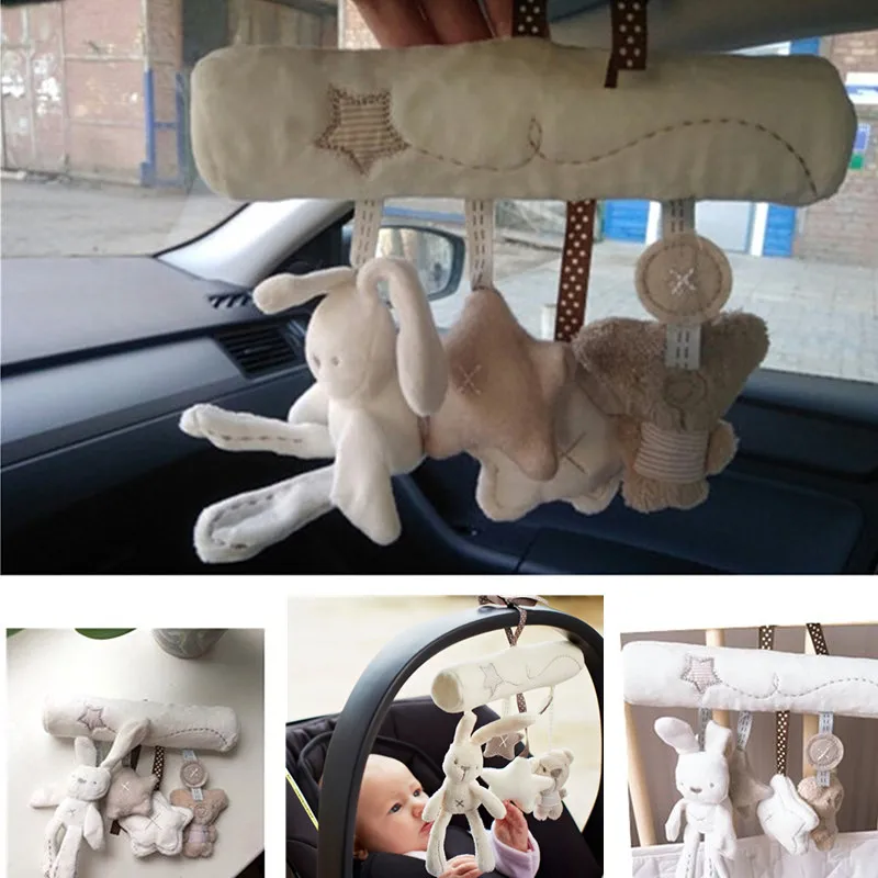 

Soft Infant Crib Bed Stroller Toy Spiral Baby Toy For Newborns Car Seat Educational Rattles Baby Towel baby Toys 0-12 months