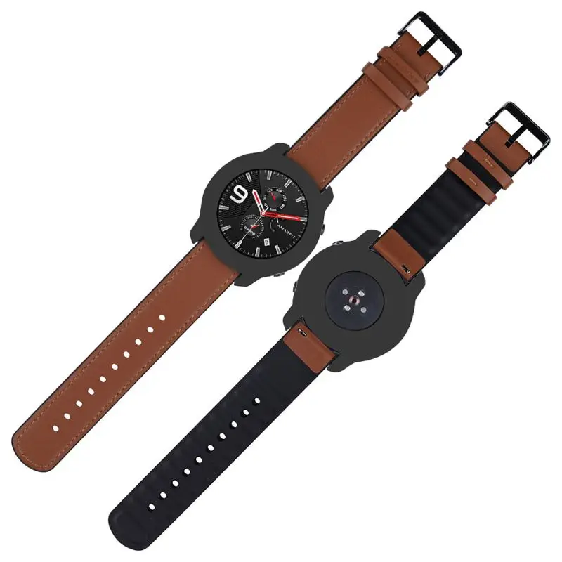 Взрывозащищенный мягкий силиконовый защитный чехол рамка для Huami AMAZFIT GTR 47 мм