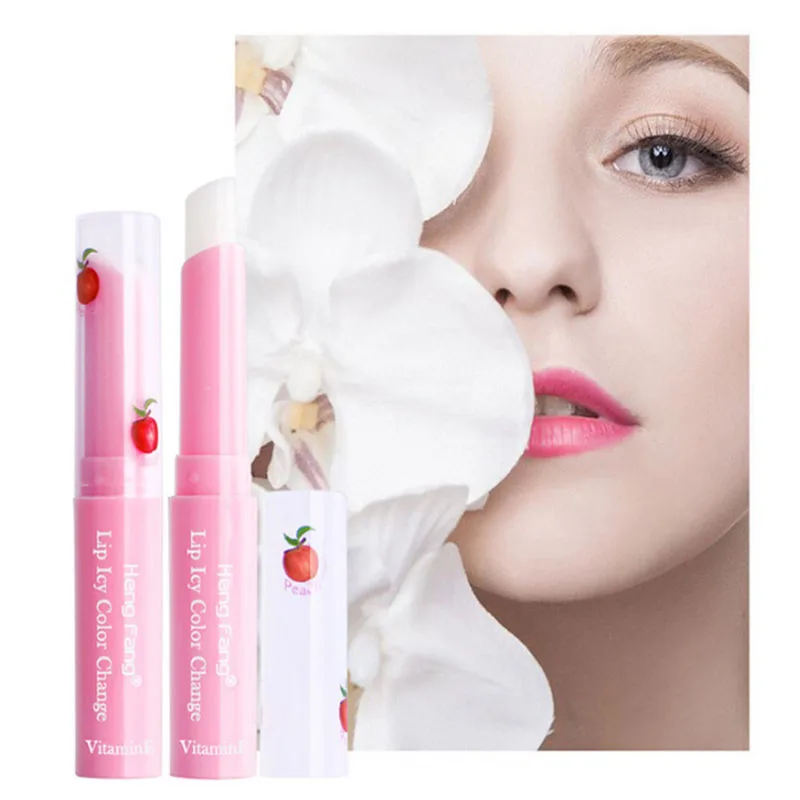 Хамелеон персикового цвета сохраняет увлажнение не обесцвечивается