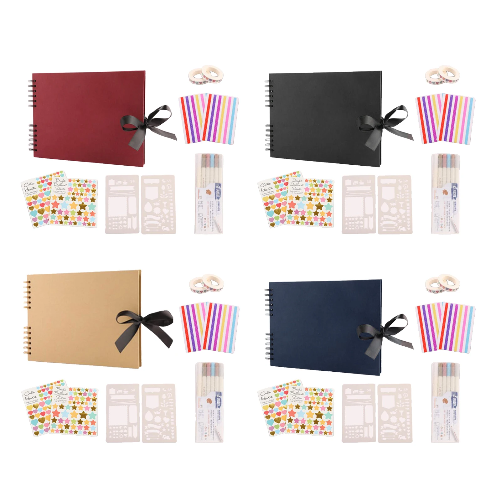 

Альбом для скрапбукинга, Набор для творчества, детский альбом для скрапбукинга, Свадебная Гостевая книга, альбом для скрапбукинга на юбилей...