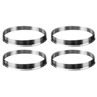 4 x universal aluminum hub centric ring wheel spacer set 74 1mm od 72 6mm id