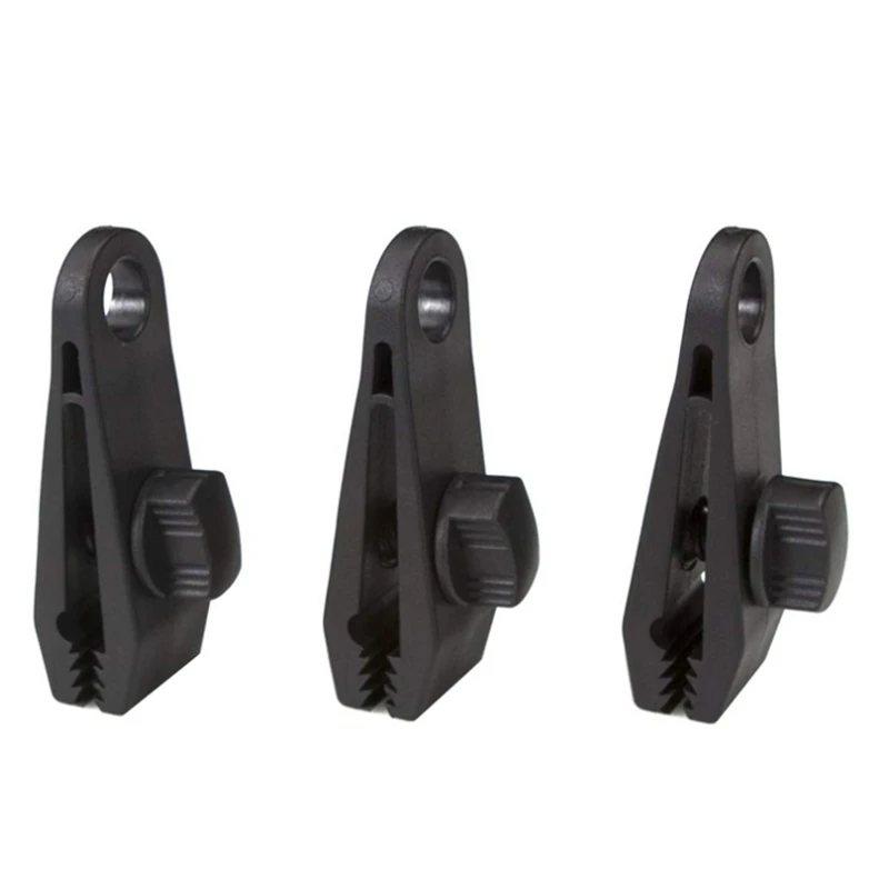 

12 Packs Clips Lightweight and Portable Duty Outdoor Durable Premium Lock Grip Awning Clamp for Canopies Camping Tarps