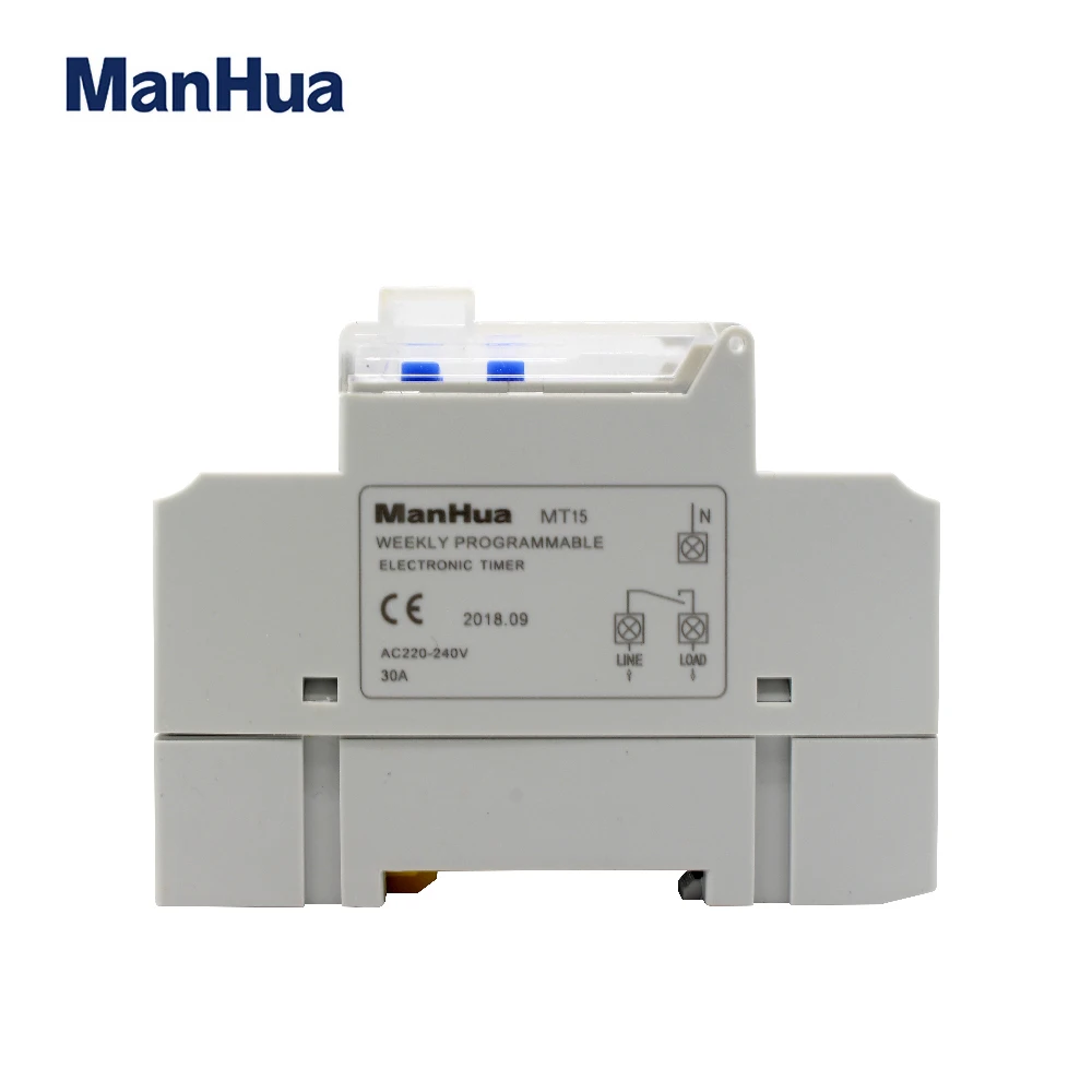 Таймер ManHua MT15 220 В переменного тока 30 А|timer switch time relay|time relayrelay timer |