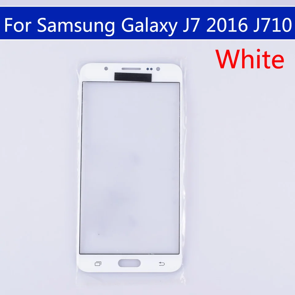 J710 для Samsung Galaxy J7 2016 J710F J710FN J710M J710MN J710H сенсорный экран внешнее стекло ЖК-дисплей