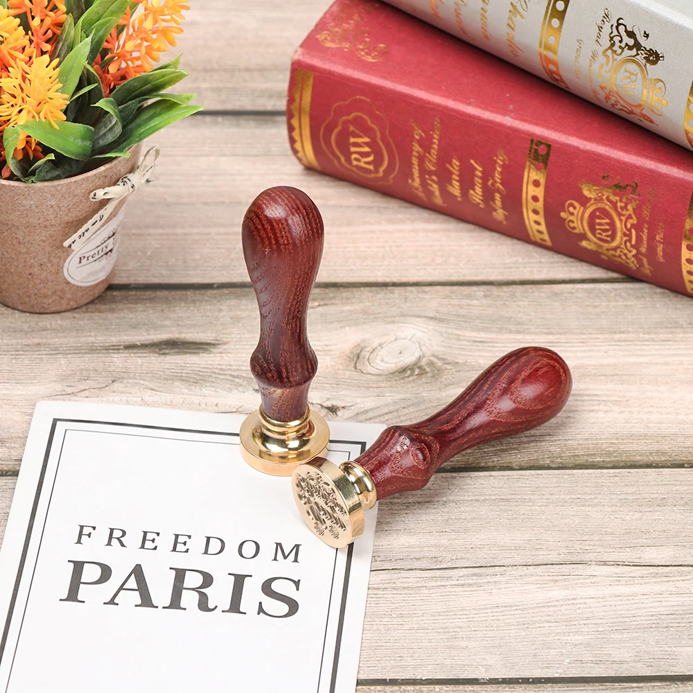 1 шт. классические декоративные печатные штампы с надписью на Рождество и день