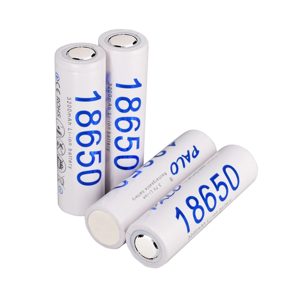 PALO 18650 батарея 100% новая Оригинальная 3 7 V 3200mAh литий-ионная аккумуляторная для