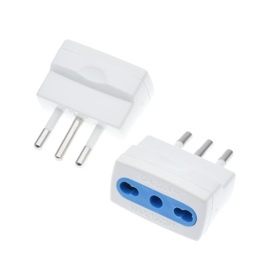 Европейский 2-контактный ЕС 4 0 мм Италию мини адаптер для путешествий подходит