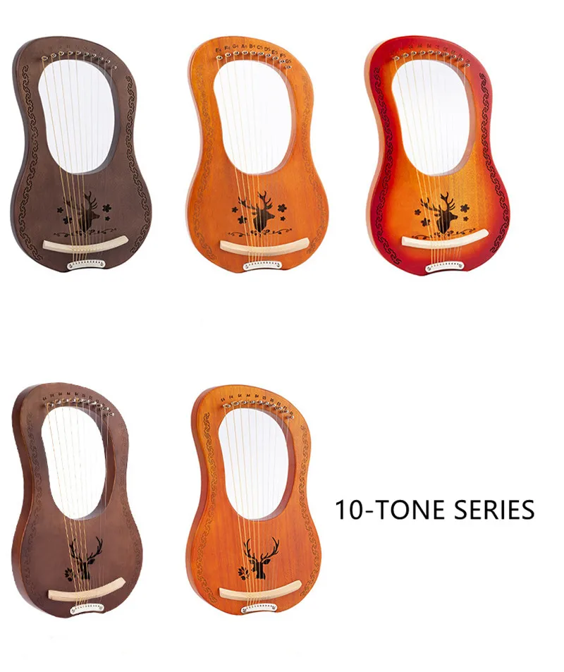 7 тон 10 Арфы Лира начинающих греческий скрипки в европейском стиле традиционные