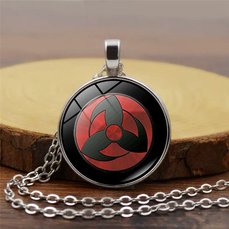 Ожерелье с глазами Шаринган для мужчин и женщин ювелирные изделия Uchiha Sasuke Kakashi