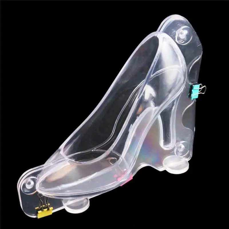 Большая 3D форма для шоколада туфли на высоком каблуке женские формы торта