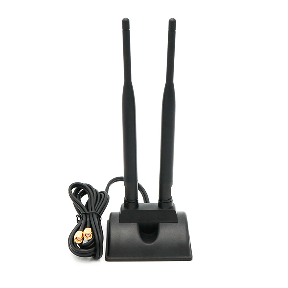 

Двухдиапазонный Wi-Fi роутер, двойная стандартная Мужская антенна, сетевой усилитель 2,4 ГГц 5 ГГц 5,8 ГГц, беспроводной удлинитель
