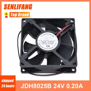 Новый для JDH8025B JSL 8025 24V 0.20A двойной шар 8 см инвертор шасси вентилятор 2 линии