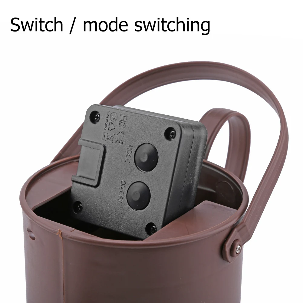 

Kettle Lamp Metal Solar LED Light Watering Can Sprinkles Fairy Light Outdoor Garden Decoration Waterproof Shower Light