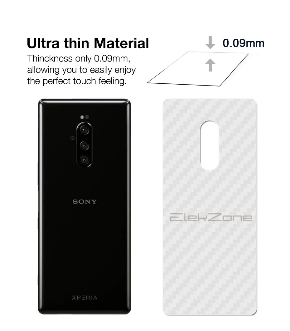 2 шт. для Sony Xperia 1 8 10 Plus XA XA1 XZ XZ1 UItra Premium Compact Back Cover Защитная пленка xz3 xz2 xa2 X XC |